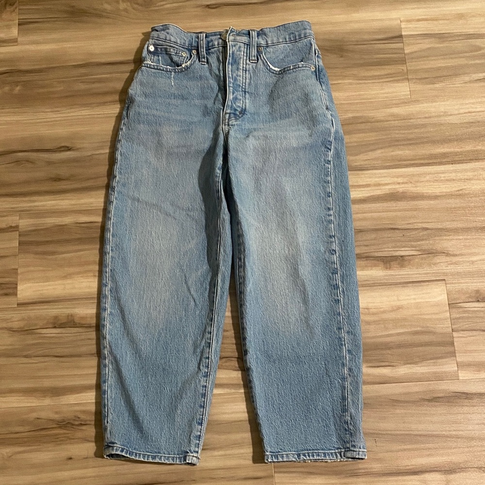Madewell size 23 petite balloon jeans